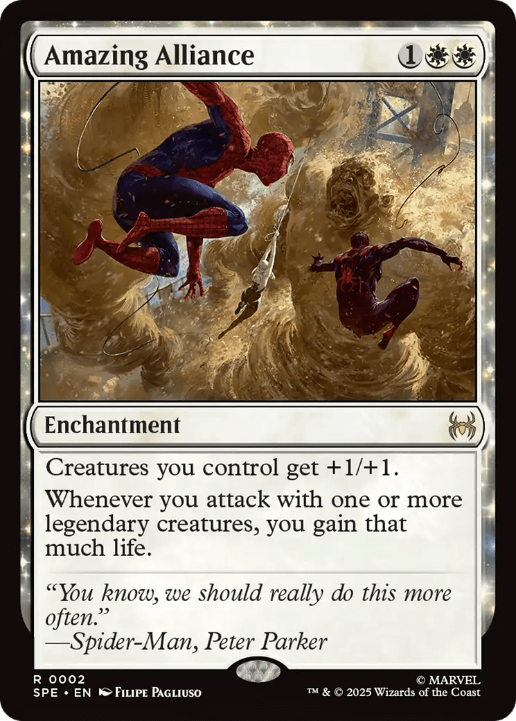 Amazing Alliance [Marvel's Spider-Man: Eternal-Legal] MTG Single Magic: The Gathering  | Multizone: Comics And Games