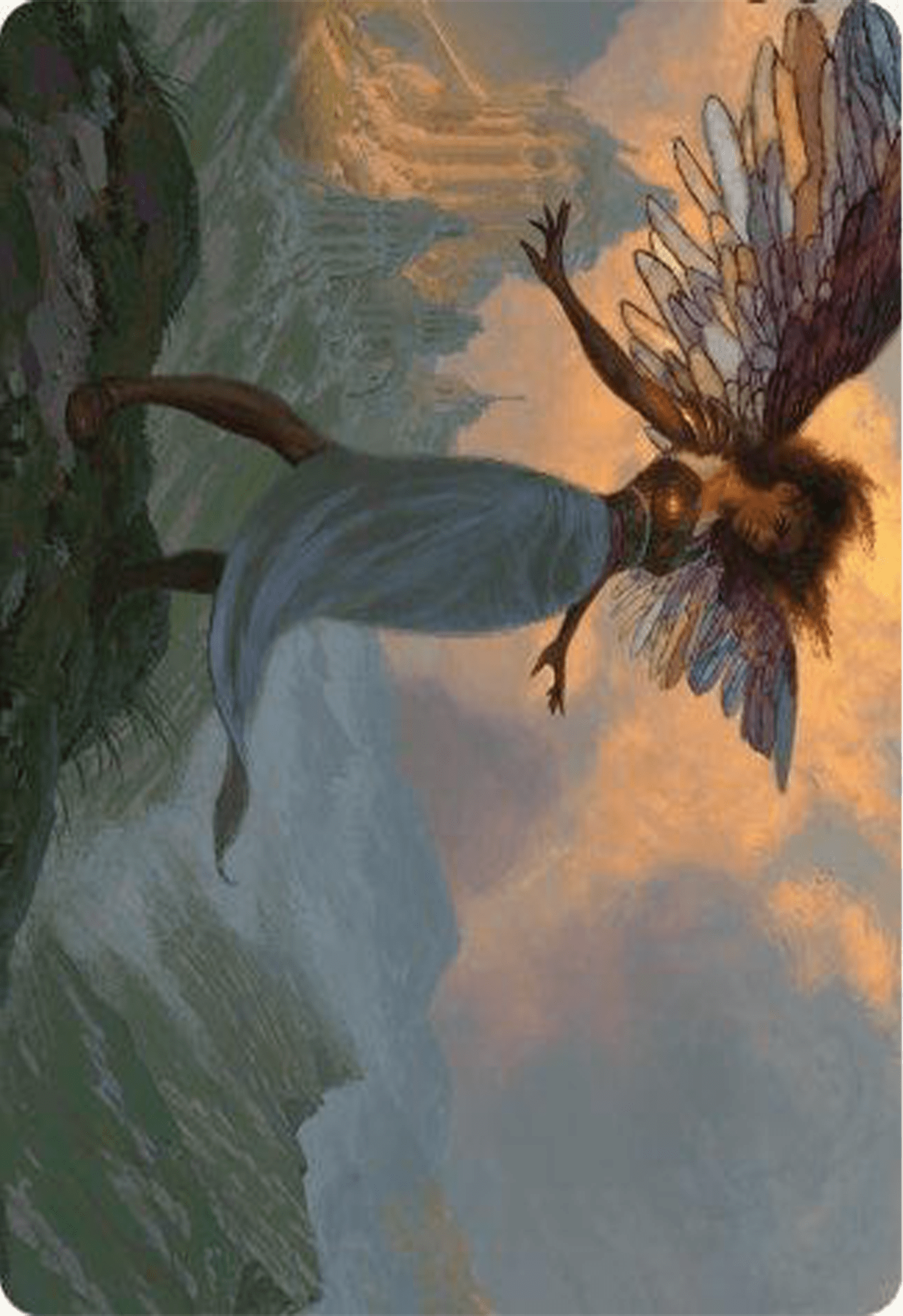 Glasswing Grace Art Card [Modern Horizons 3 Art Series] MTG Single Magic: The Gathering  | Multizone: Comics And Games