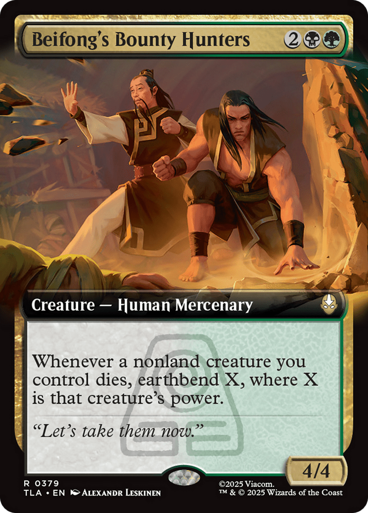 Beifong's Bounty Hunters (Extended Art) [Avatar: The Last Airbender] MTG Single Magic: The Gathering  | Multizone: Comics And Games