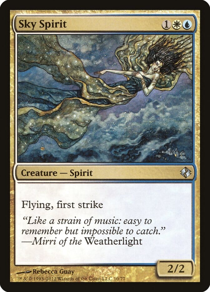 Sky Spirit [Duel Decks: Venser vs. Koth] MTG Single Magic: The Gathering  | Multizone: Comics And Games