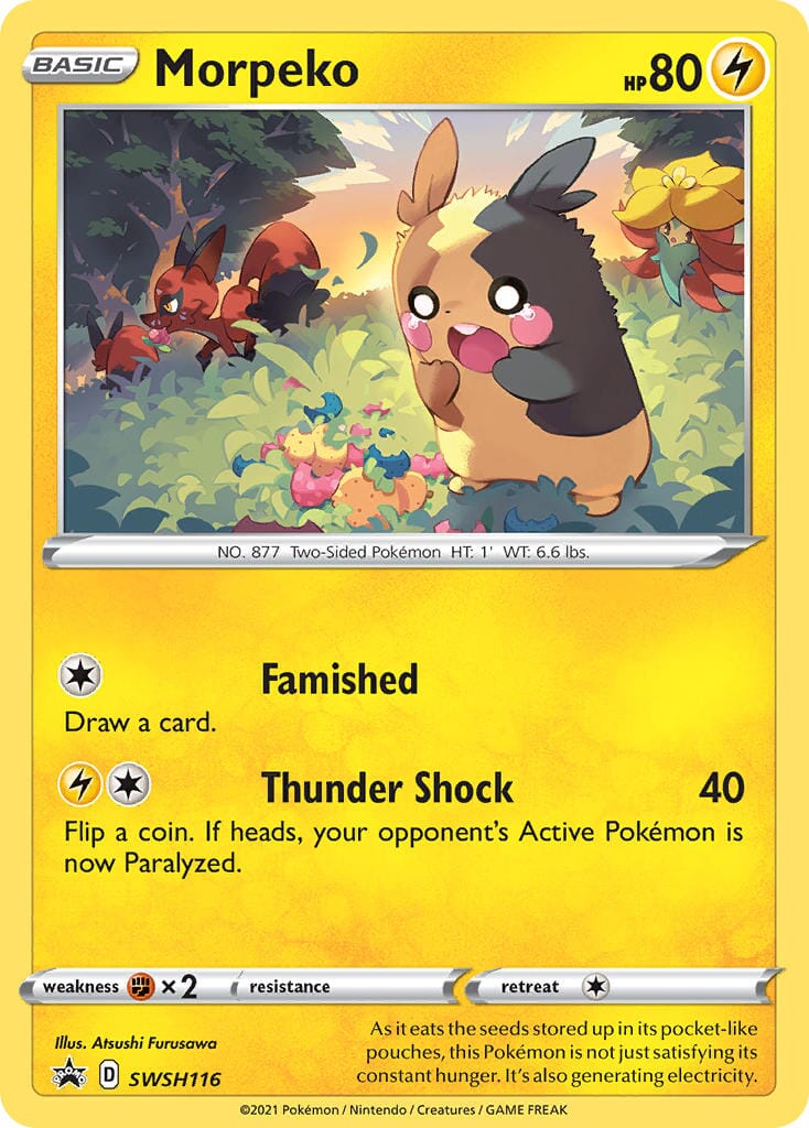 Morpeko (SWSH116) [Sword & Shield: Black Star Promos] Pokemon Single Pokémon  | Multizone: Comics And Games