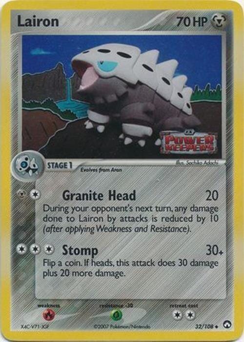 Lairon (32/108) (Stamped) [EX: Power Keepers] Pokemon Single Pokémon  | Multizone: Comics And Games