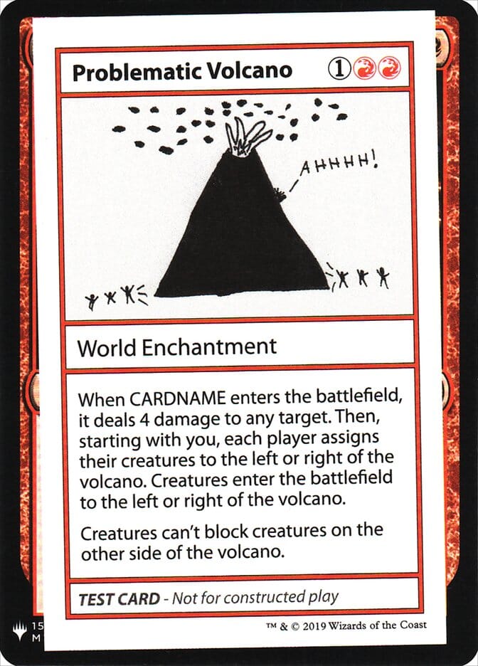 Problematic Volcano [Mystery Booster Playtest Cards] MTG Single Magic: The Gathering  | Multizone: Comics And Games