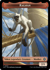Ragavan // Treasure Double-Sided Token [The Lost Caverns of Ixalan Commander Tokens] MTG Single Magic: The Gathering  | Multizone: Comics And Games