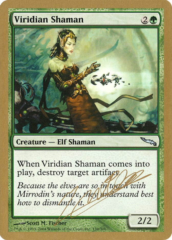 Viridian Shaman (Julien Nuijten) [World Championship Decks 2004] MTG Single Magic: The Gathering  | Multizone: Comics And Games