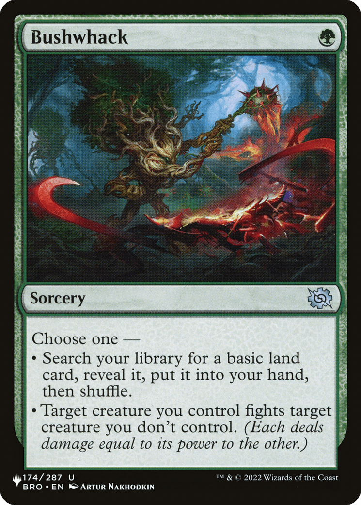 Bushwhack [The List] MTG Single Magic: The Gathering  | Multizone: Comics And Games