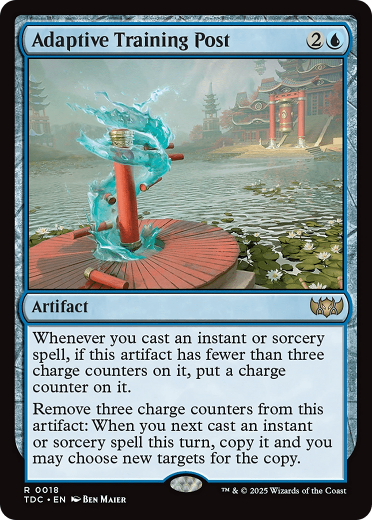 Adaptive Training Post [Tarkir: Dragonstorm Commander] MTG Single Magic: The Gathering  | Multizone: Comics And Games