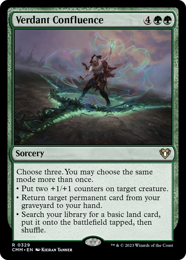 Verdant Confluence [Commander Masters] MTG Single Magic: The Gathering  | Multizone: Comics And Games