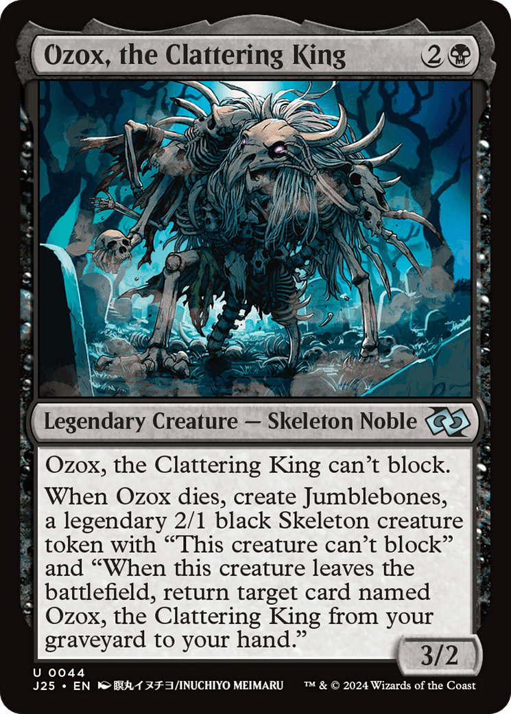 Ozox, the Clattering King (Anime) [Foundations Jumpstart] MTG Single Magic: The Gathering  | Multizone: Comics And Games