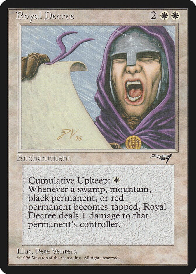 Royal Decree [Alliances] MTG Single Magic: The Gathering  | Multizone: Comics And Games