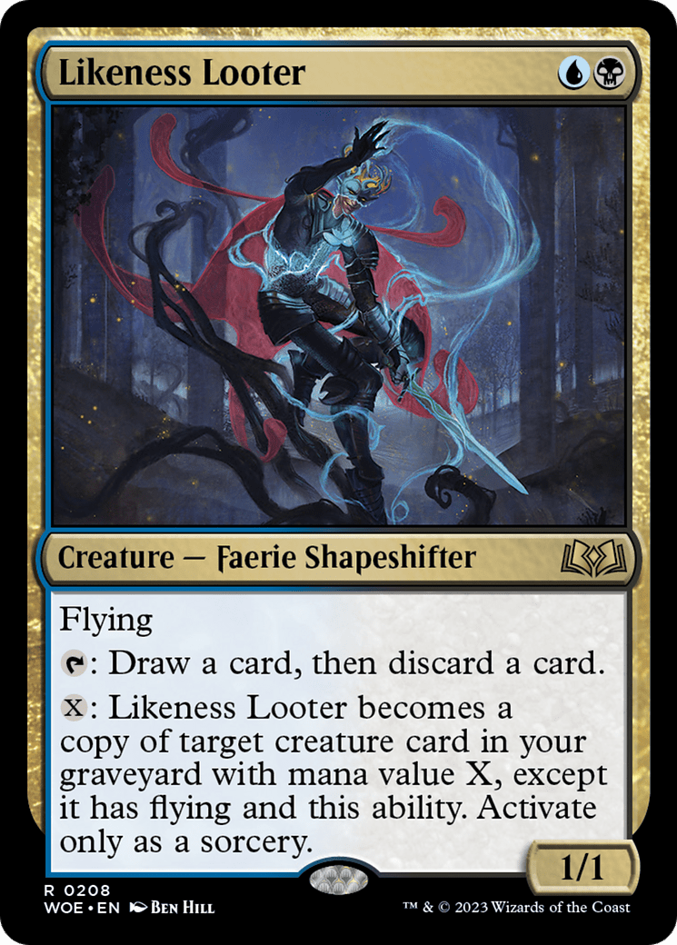 Likeness Looter [Wilds of Eldraine] MTG Single Magic: The Gathering  | Multizone: Comics And Games