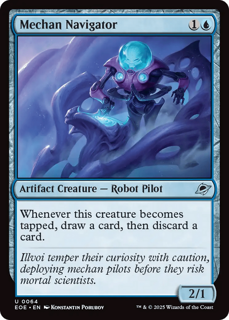 Mechan Navigator [Edge of Eternities] MTG Single Magic: The Gathering  | Multizone: Comics And Games