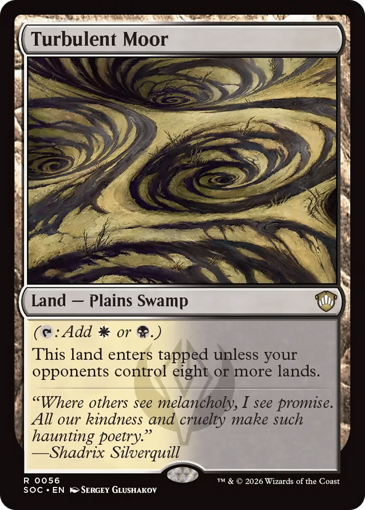 Turbulent Moor [Secrets of Strixhaven Commander] MTG Single Magic: The Gathering  | Multizone: Comics And Games