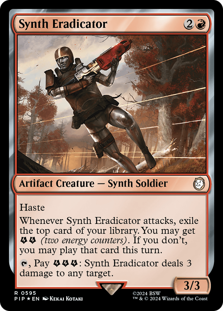 Synth Eradicator (Surge Foil) [Fallout] MTG Single Magic: The Gathering  | Multizone: Comics And Games