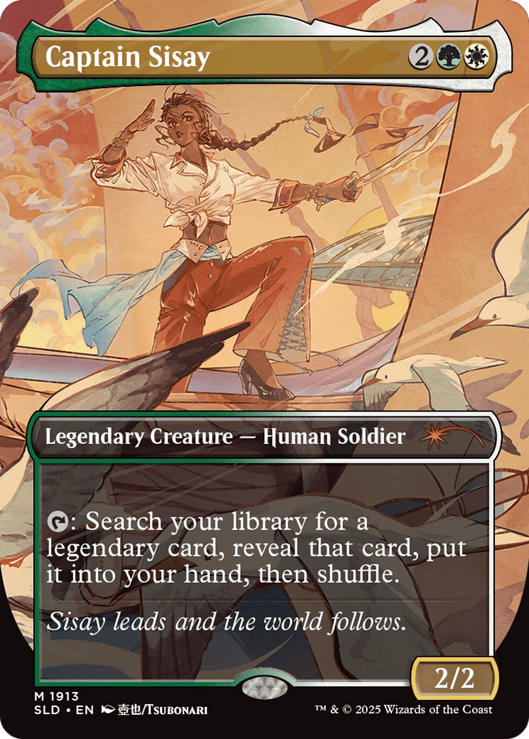 Captain Sisay (1913) [Secret Lair Drop Series] MTG Single Magic: The Gathering  | Multizone: Comics And Games