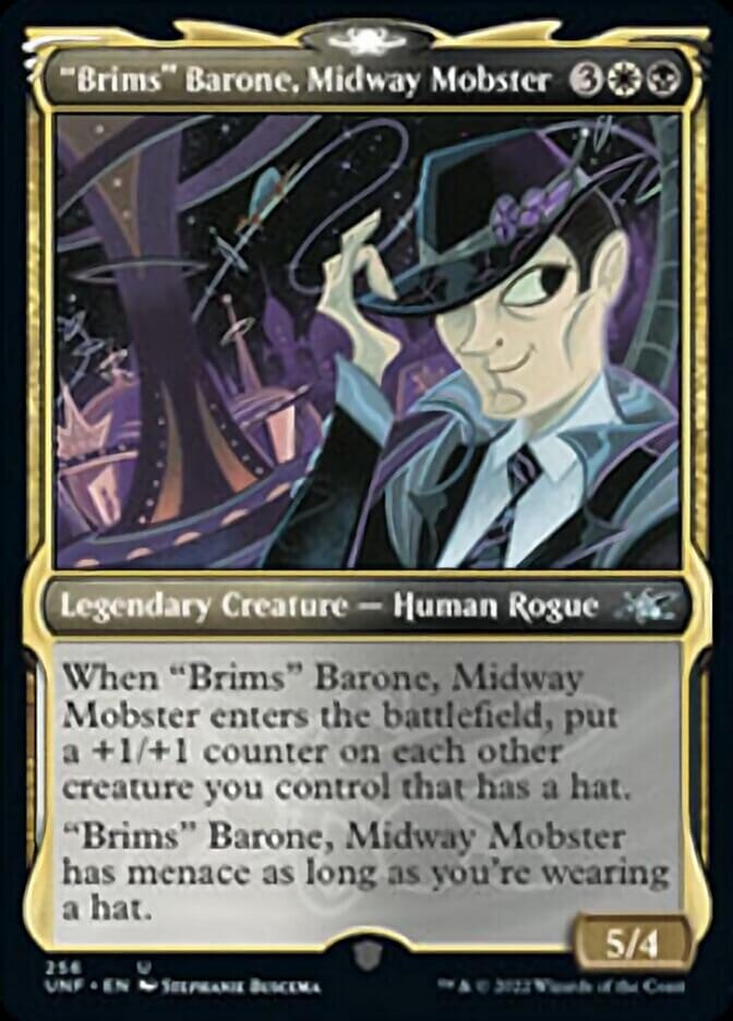 "Brims" Barone, Midway Mobster (Showcase) [Unfinity] MTG Single Magic: The Gathering  | Multizone: Comics And Games