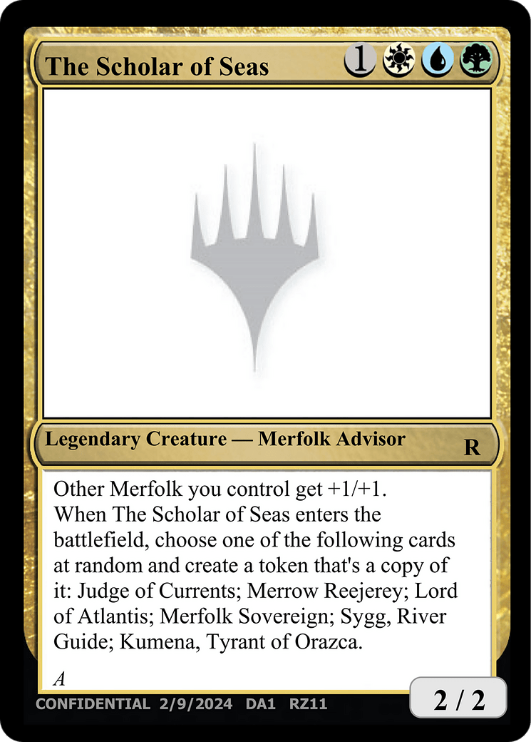 The Scholar of Seas [Unknown Event] MTG Single Magic: The Gathering  | Multizone: Comics And Games