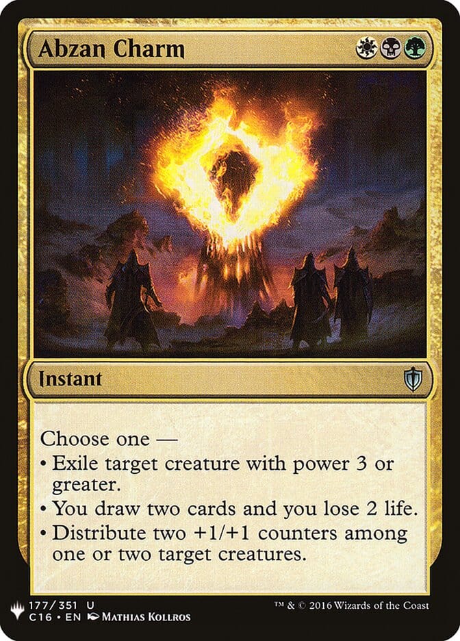 Abzan Charm [Mystery Booster] MTG Single Magic: The Gathering  | Multizone: Comics And Games
