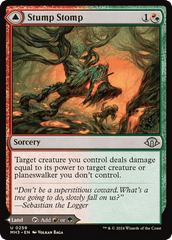 Stump Stomp // Burnwillow Clearing [Modern Horizons 3] MTG Single Magic: The Gathering  | Multizone: Comics And Games