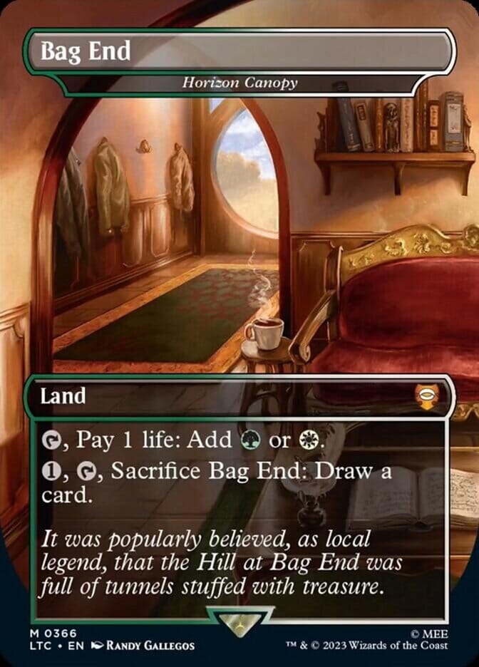 Bag End - Horizon Canopy [The Lord of the Rings: Tales of Middle-Earth Commander] MTG Single Magic: The Gathering  | Multizone: Comics And Games
