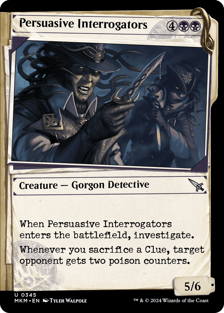 Persuasive Interrogators (Showcase) [Murders at Karlov Manor] MTG Single Magic: The Gathering  | Multizone: Comics And Games