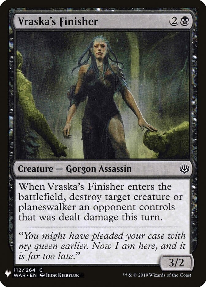 Vraska's Finisher [Mystery Booster] MTG Single Magic: The Gathering  | Multizone: Comics And Games