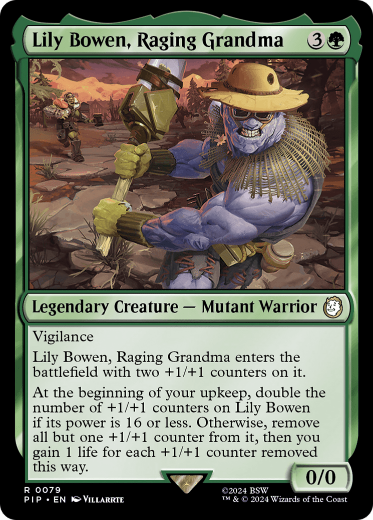 Lily Bowen, Raging Grandma [Fallout] MTG Single Magic: The Gathering  | Multizone: Comics And Games