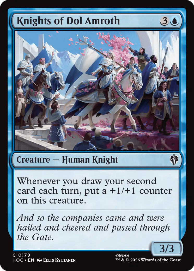 Knights of Dol Amroth [The Hobbit: Eternal-Legal] MTG Single Magic: The Gathering  | Multizone: Comics And Games