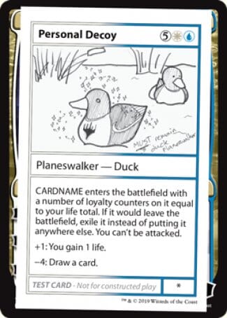 Personal Decoy (2021 Edition) [Mystery Booster Playtest Cards] MTG Single Magic: The Gathering  | Multizone: Comics And Games