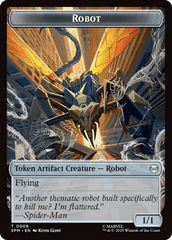 Food // Robot Double-Sided Token [Marvel's Spider-Man Tokens] MTG Single Magic: The Gathering  | Multizone: Comics And Games