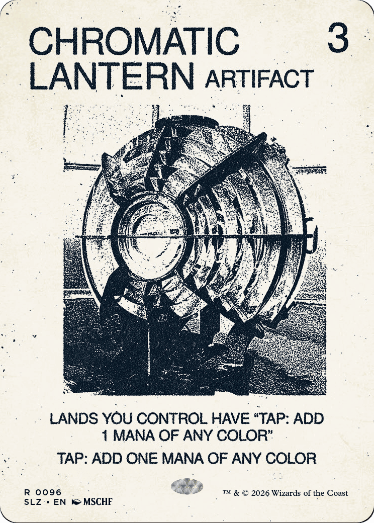 Chromatic Lantern (0096) [Secret Lair x MSCHF: The Zeta Set] MTG Single Magic: The Gathering  | Multizone: Comics And Games