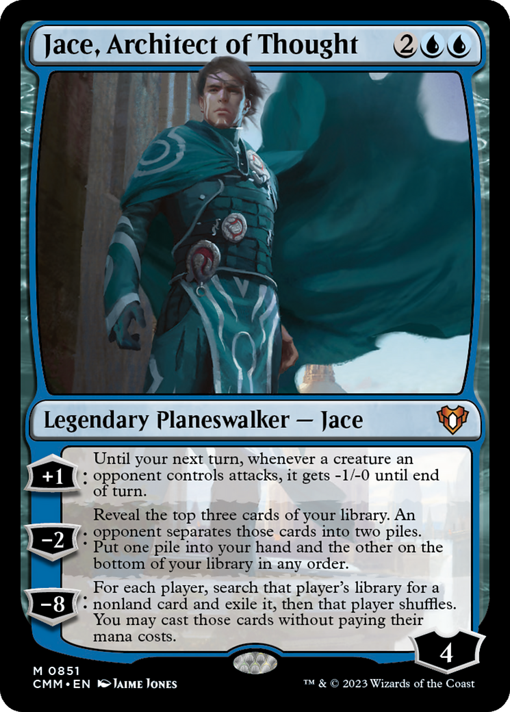 Jace, Architect of Thought [Commander Masters] | Multizone: Comics And Games