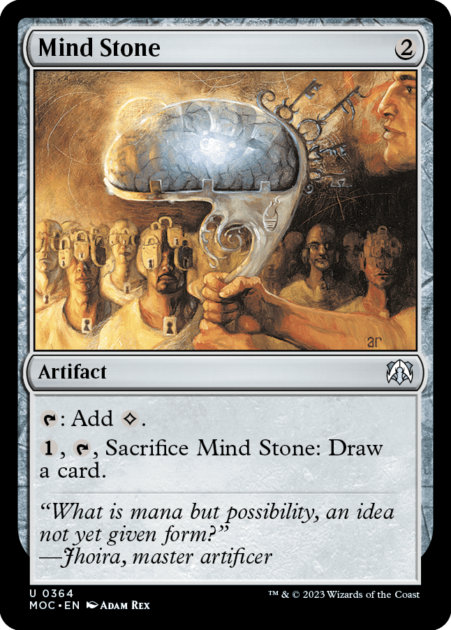 Mind Stone [March of the Machine Commander] MTG Single Magic: The Gathering  | Multizone: Comics And Games