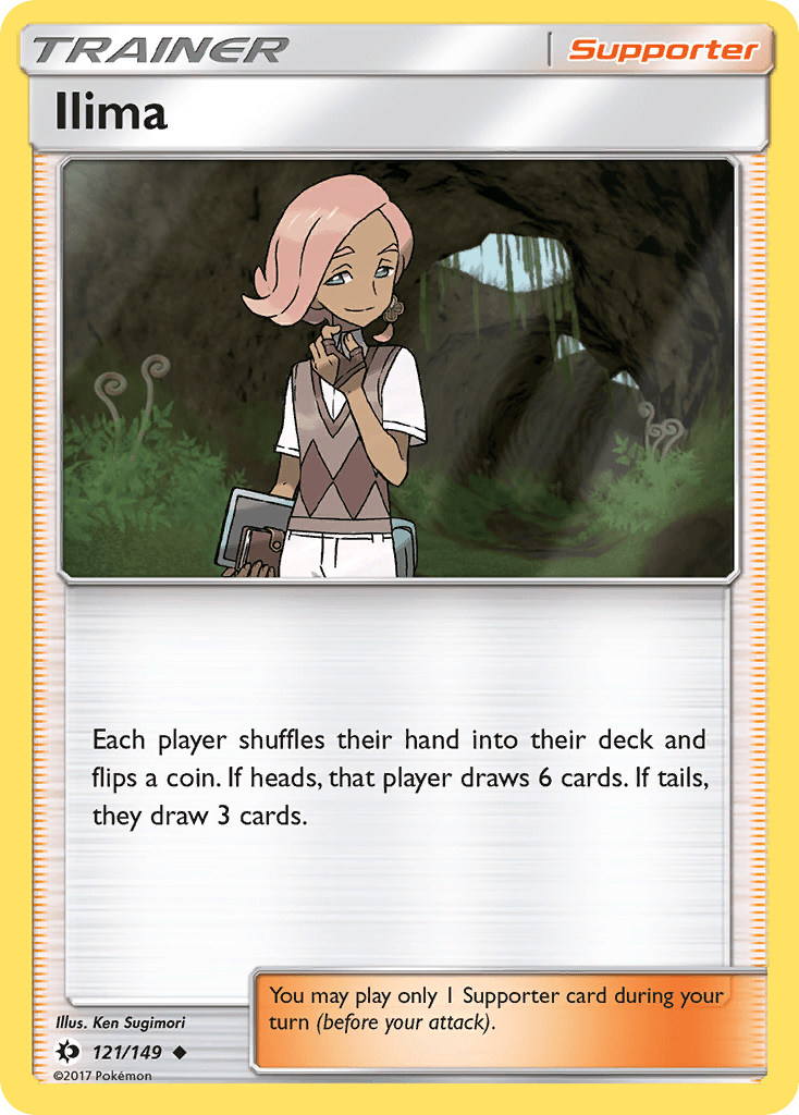 Ilima (121/149) [Sun & Moon: Base Set] Pokemon Single Pokémon  | Multizone: Comics And Games