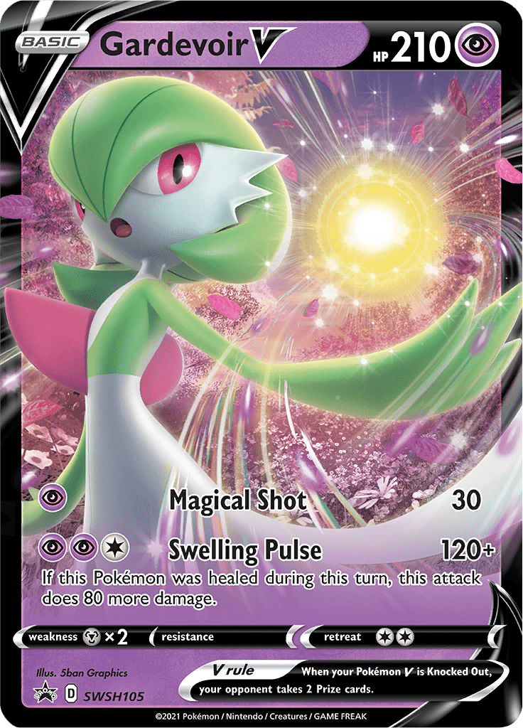 Gardevoir V (SWSH105) [Sword & Shield: Black Star Promos] Pokemon Single Pokémon  | Multizone: Comics And Games