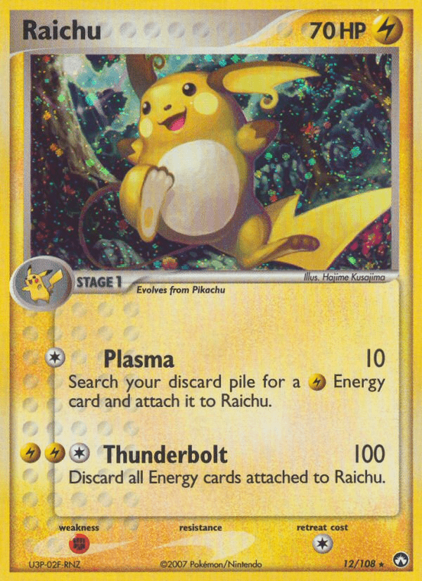Raichu (12/108) [EX: Power Keepers] Pokemon Single Pokémon  | Multizone: Comics And Games
