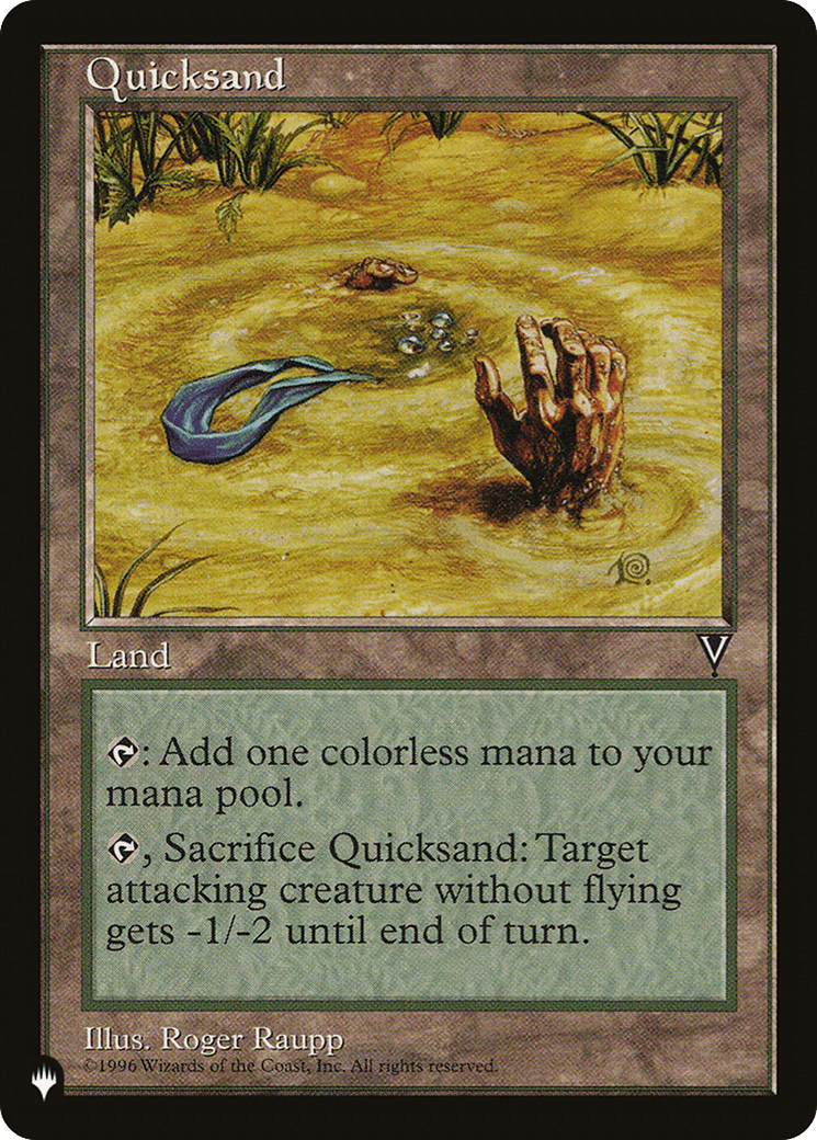 Quicksand [The List] MTG Single Magic: The Gathering  | Multizone: Comics And Games