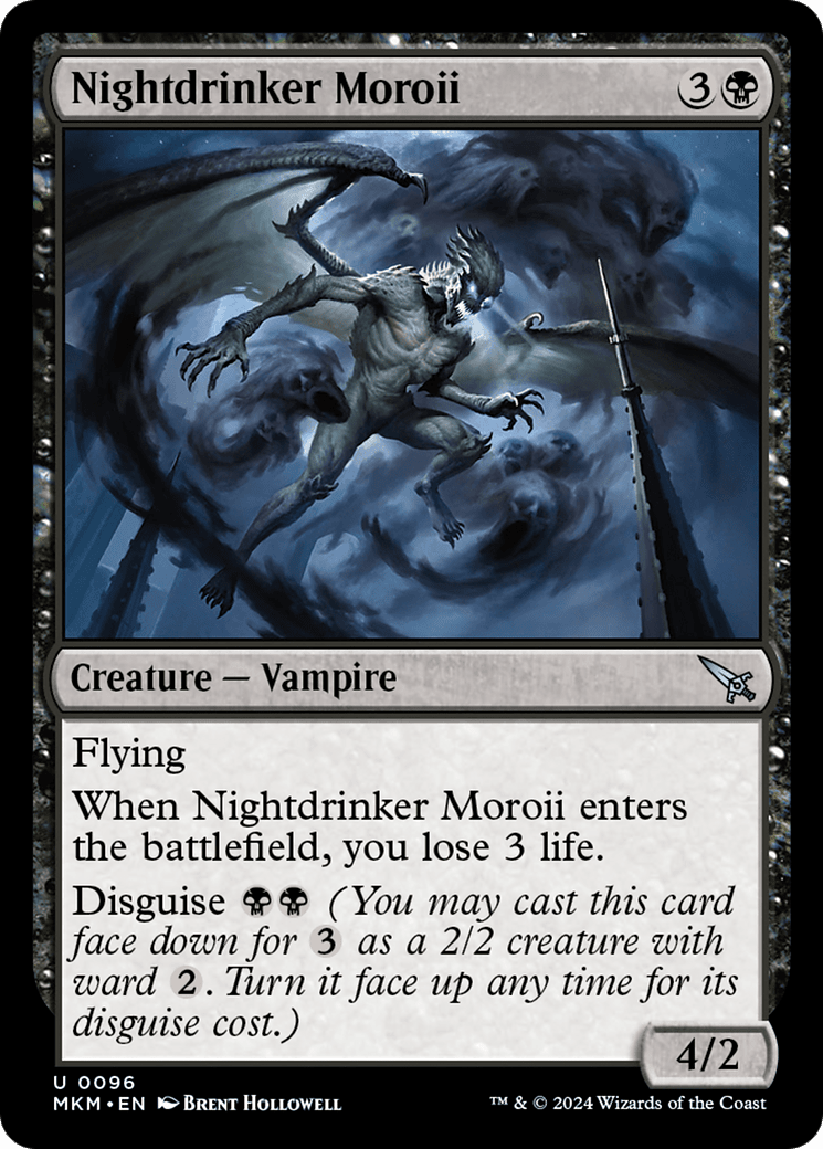 Nightdrinker Moroii [Murders at Karlov Manor] MTG Single Magic: The Gathering  | Multizone: Comics And Games