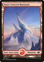 Snow-Covered Mountain [Modern Horizons] MTG Single Magic: The Gathering  | Multizone: Comics And Games