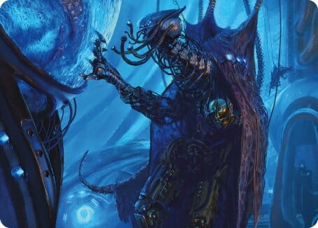 Atmosphere Surgeon Art Card [Phyrexia: All Will Be One Art Series] MTG Single Magic: The Gathering  | Multizone: Comics And Games