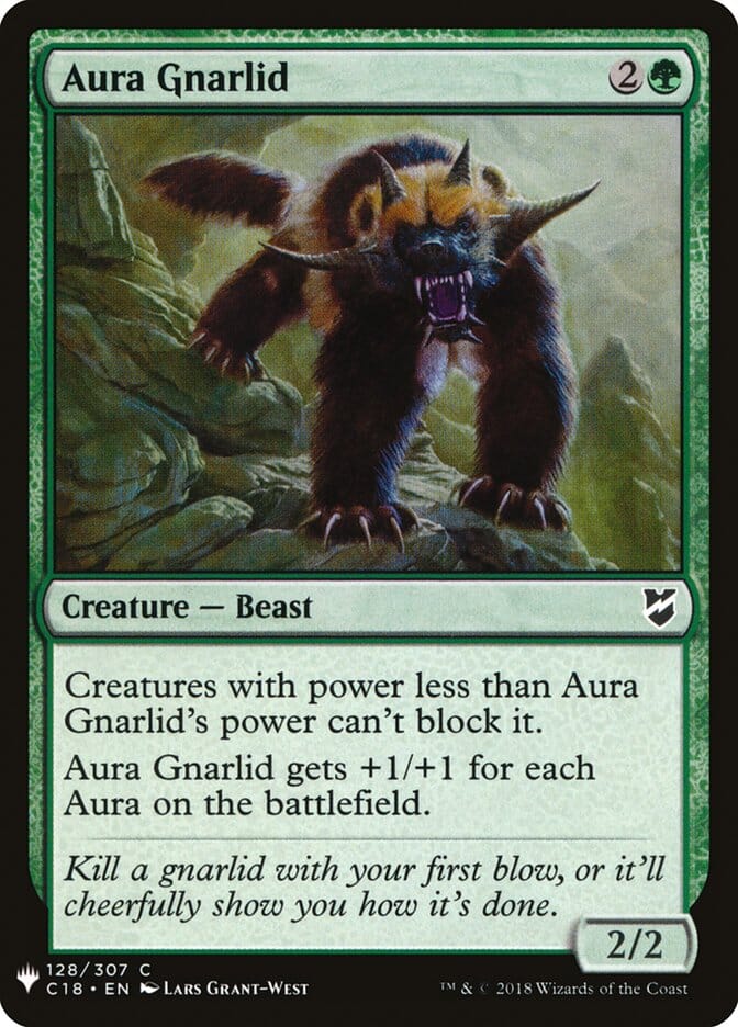 Aura Gnarlid [Mystery Booster] MTG Single Magic: The Gathering  | Multizone: Comics And Games