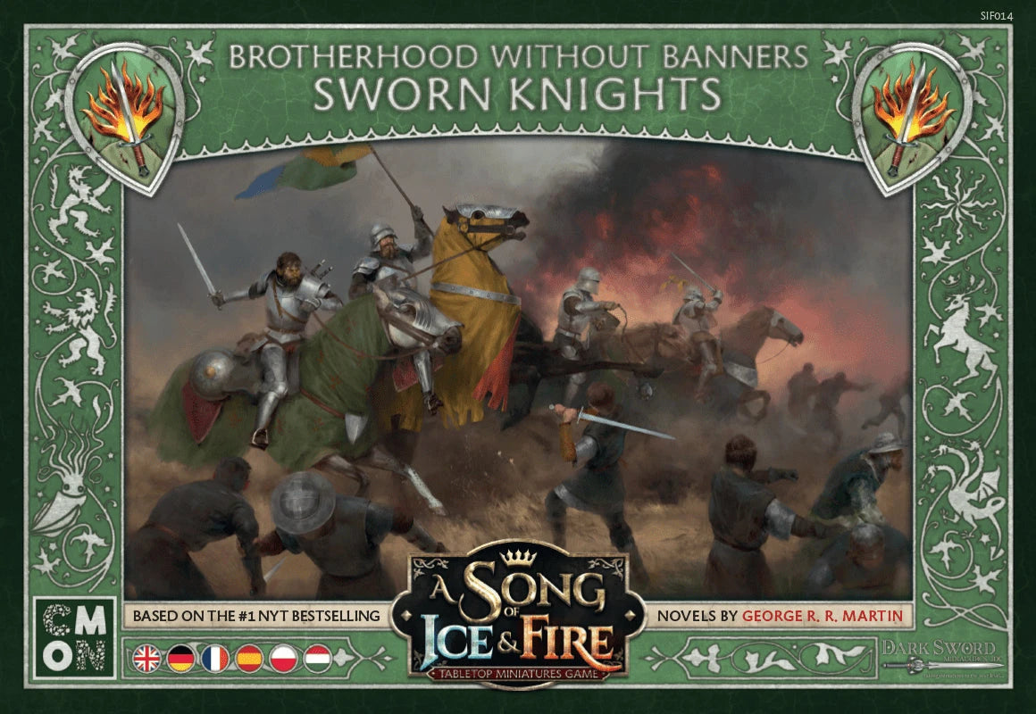 Brotherhood Without Banners: Sworn Knights Miniature Game Multizone: Comics And Games  | Multizone: Comics And Games
