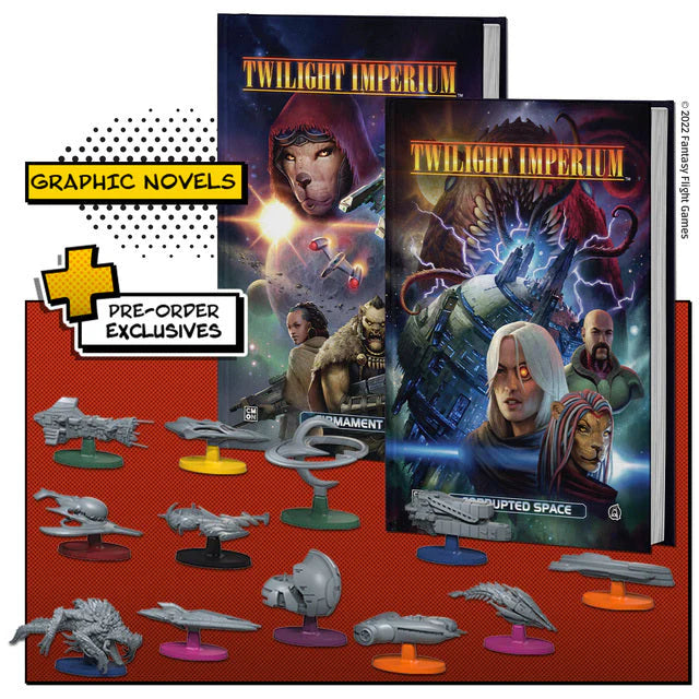 Twilight Imperium CMON Comic book expansion Vol. 2 ( Graphic novel + expansion ) (Copy) | Multizone: Comics And Games