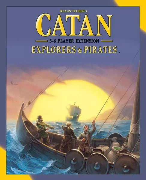 Catan: Explorers & Pirates 5-6 Player Extension Board Game Expansion Catan Studio  | Multizone: Comics And Games