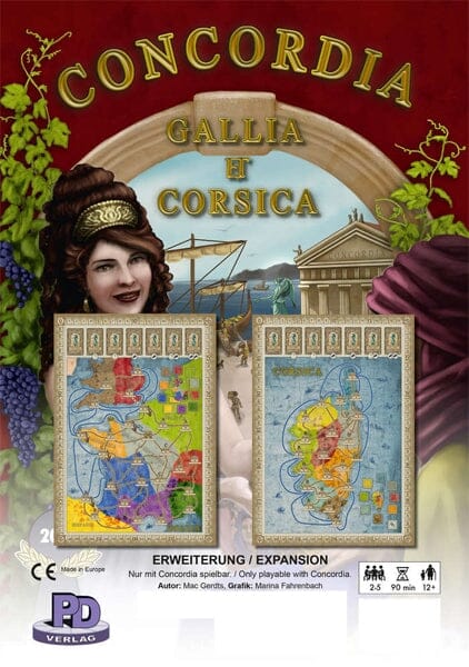 Concordia: Gallia et Corsica Board Game Expansion Rio Grande Games  | Multizone: Comics And Games