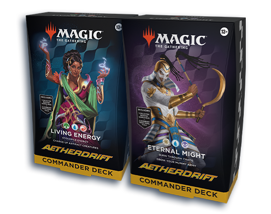 Aetherdrift Commander Decks preorder | Multizone: Comics And Games