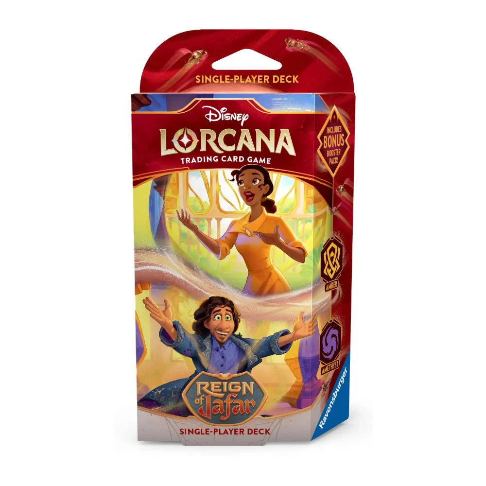 Disney Lorcana: Reign of Jafar Starter decks Cards Ravensburger Ruby & Steel  | Multizone: Comics And Games