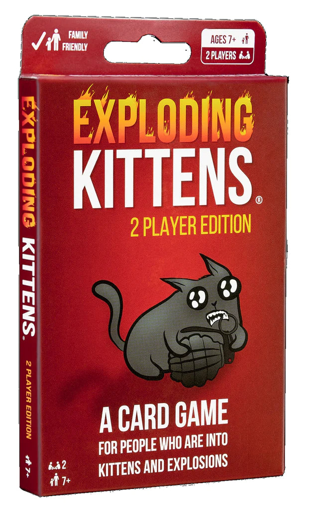 Exploding Kittens 2 players edition Board Games Multizone: Comics And Games  | Multizone: Comics And Games
