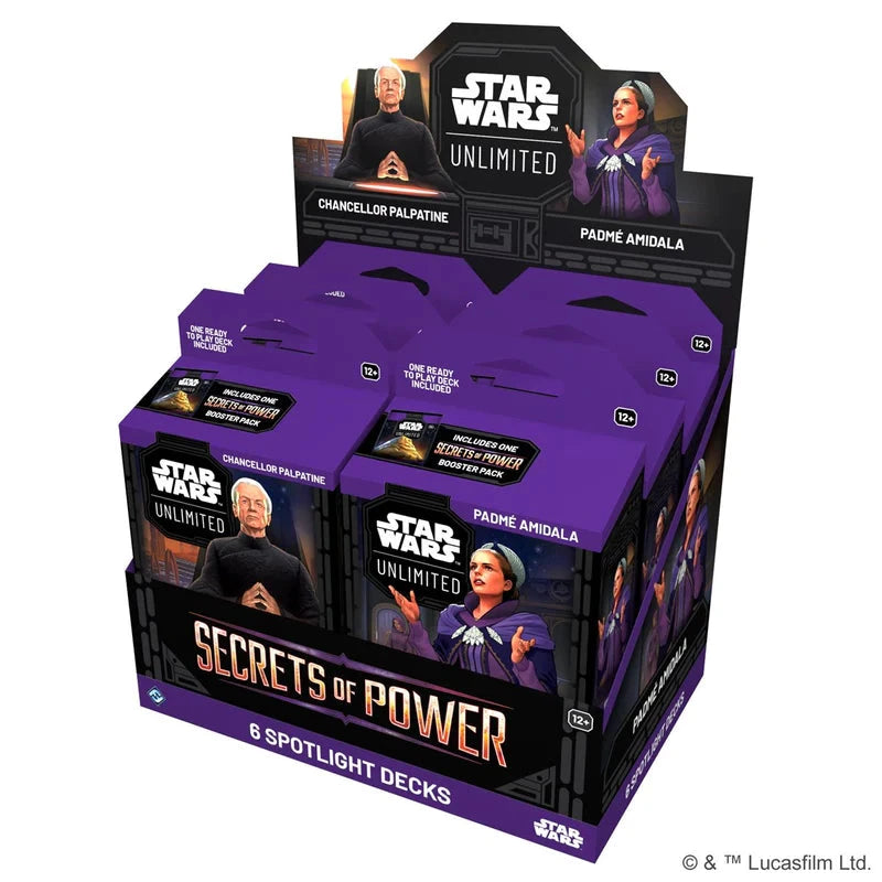 Star Wars Unlimited Secrets of Power: Spotlight decks Star Wars Disney  | Multizone: Comics And Games