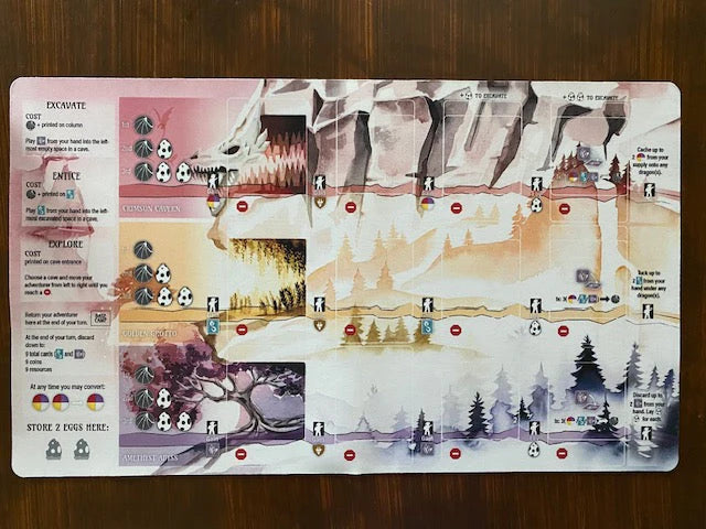 Wyrmspan Natural Rubber Playmat Board Games stonemaier  | Multizone: Comics And Games